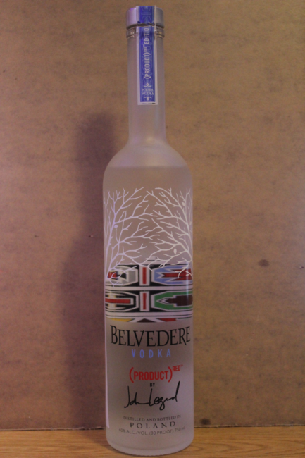Belvedere Vodka Red Limited Edition 2018 by Laolu, 40%